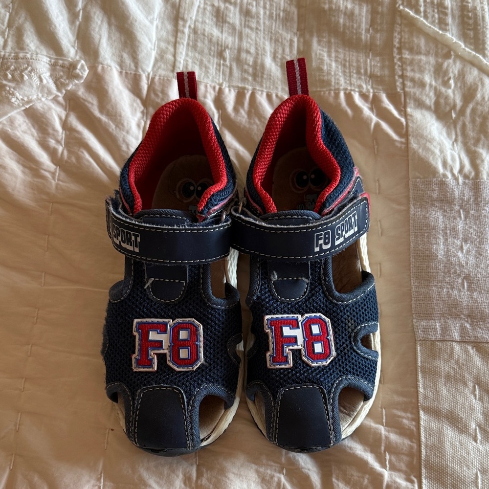 Falcotto Sport F8 Sport Navy and Red Sandals size 28 water approved